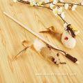 Pet feather bell toy set cat scratching toy